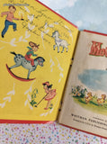 Vintage 1958 Whitman Tell-A-Tale Books, Mother Goose Nursery Rhymes, Hardcover