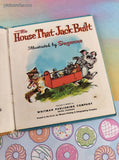 Vintage 1961 Whitman Tell-A-Tale Books, The House That Jack Built, Hardcover