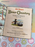 Vintage 1954 Whitman Tell-A-Tale Books, Walt Disney's Bear Country, Hardcover