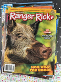 2019 - Recent Ranger Rick/Zoobooks Magazine Set/9, No Duplicates