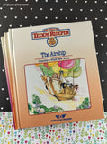 Vintage 1980's The World of Teddy Ruxpin Worlds of Wonder Hardcover Book Set/4