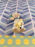 Vintage 101 & 102 Dalmatians Christmas Green Santa Hat Miniature McDonalds Toy
