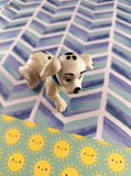 Vintage 101 & 102 Dalmatians Puppy w/Blue Collar Miniature McDonalds Toy