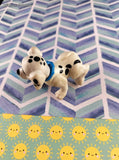 Vintage 101 & 102 Dalmatians Puppy w/Blue Collar Miniature McDonalds Toy
