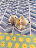 Vintage 101 & 102 Dalmatians Puppy w/Yellow Collar Miniature McDonalds Toy