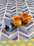 Walt Disney's Tsum Tsum Miniature Vinyl Figurines Set/3 Pooh Tigger Eeyore 2"