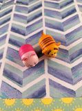 Walt Disney's Tsum Tsum Miniature Vinyl Figurines Set/2 Piglet Tigger 1.25"