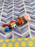 Walt Disney's Tsum Tsum Miniature Vinyl Figurines Set/4 Woody Jessie Hamm Bullseye Toy Story 1.25"