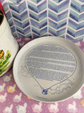 Vintage 1990 Tom Sturgis Pretzels Rainbow Hot Air Balloons Pennsylvania Dutch Collector's Tin 8.25"
