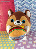 2024 ZURU Series 2 Snackles 8" Luca's Puppy Dog Sonic Cheeseburger Plush