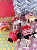 Walt Disney's Tsum Tsum Valentines Set/5 Miniature Plush Toys NWT
