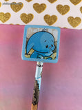 Vintage 2004 Neopets Pencil w/Oversized Eraser, Blue Kacheek, Unsharpened/Unused