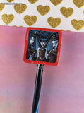 Vintage 2004 Neopets Pencil w/Oversized Eraser, Dark Faerie Sisters, Unsharpened/Unused