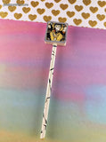 Vintage 2004 Neopets Pencil w/Oversized Eraser, Werelupe King, Unsharpened/Unused