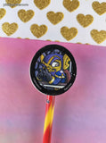Vintage 2004 Neopets Pencil w/Oversized Eraser, Master Vex, Unsharpened/Unused