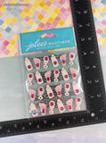 Jolee's Boutique GLITTERY Baby Girl Icons Repeats 3-Dimensional Sticker Pack, New/Sealed