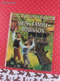 Vintage 1961 1st Printing Little Golden Book: Walt Disney Swiss Family Robinson Hardcover