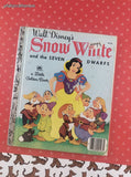 Vintage Little Golden Book: Walt Disney's Snow White and the Seven Dwarfs Hardcover