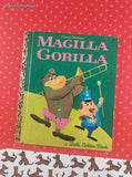 Vintage 1964 1st Printing Little Golden Book: Magilla Gorilla Hardcover