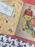 Vintage 1962 1st Printing Little Golden Book: We Help Daddy Hardcover