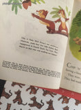 Vintage 1954 1st Printing Little Golden Book: Walt Disney's Chip 'n' Dale at the Zoo Hardcover