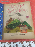 Vintage 1959 1st Printing Giant Little Golden Book: Captain Kangaroo Hardcover