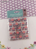 Jolee's Boutique GLITTERY Patriotic Hats Repeats 3-Dimensional Sticker Pack, New/Sealed