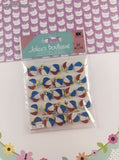 Jolee's Boutique GLITTERY Beach Ball Repeats 3-Dimensional Sticker Pack, New/Sealed