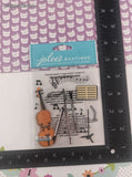 Jolee's Boutique Musical 3-Dimensional Sticker Pack, New/Sealed