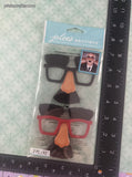 Jolee's Boutique Noses and Glasses 3-Dimensional Sticker Pack, New/Sealed