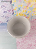 Vintage Pfaltzgraff Ala Cart 4.5" Fish Scale Patterned White Ramekins Set/2