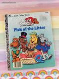 Vintage 1986 Little Golden Book: Pound Puppies, Pick of the Litter Hardcover