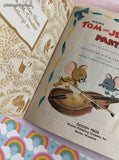Vintage Little Golden Book: MGM's Tom and Jerry's Party Hardcover