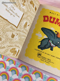 Vintage 1972 32nd Printing Little Golden Book: Walt Disney's Dumbo Hardcover