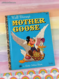 Vintage 1973 17th Printing Little Golden Book: Walt Disney's Mother Goose Hardcover
