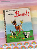 Vintage 1973 35th Printing Little Golden Book: Walt Disney's Bambi Hardcover