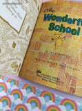 Vintage 1972 3rd Printing Little Golden Book: The Wonderful School Hardcover