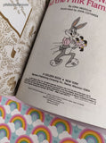 Vintage 1987 1st Printing Little Golden Book: Bugs Bunny and the Pink Flamingos Hardcover