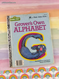 Vintage 1978 Little Golden Book: Grover's Own Alphabet Hardcover