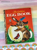 Vintage 1973 6th Printing Little Golden Book: The Golden Egg Book Hardcover