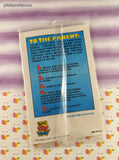 Vintage 1993 Paint with Water Posters Wendy's Kids Meal Toy SEALED