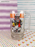Vintage 1970's Walt Disney World Big Al Souvenir Heavy-Bottom Glass Mug, Like New
