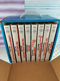 Vintage 1990's Great Illustrated Classics Set/8 Books in Box w/Handle