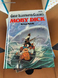 Vintage 1990's Great Illustrated Classics Set/8 Books in Box w/Handle