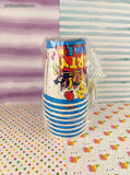 Vintage Deca Party Sesame Street Party Time Cups Set/8 NEW & Sealed