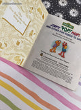 Vintage 1997 First Little Golden Book: Sesame Street, Zip! Pop! Hop! And Other Fun Words to Say Hardcover