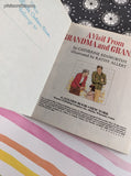 Vintage 1982 First Little Golden Book: A Visit From Grandma and Grandpa Hardcover