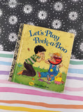 Vintage 1981 1st Printing First Little Golden Book: Let's Play Peek-a-Boo Hardcover