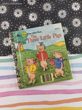 Vintage 1988 First Little Golden Book: The Three Little Pigs Hardcover