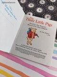 Vintage 1988 First Little Golden Book: The Three Little Pigs Hardcover